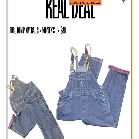 FUBU Pants - Y2K FUBU overalls